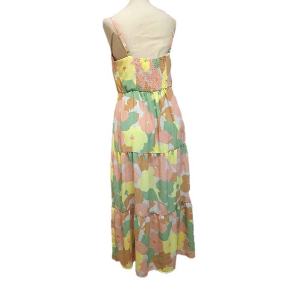 Anthropologie Social Standard Sanctuary Floral Collage Get-Away Maxi Dress Sz M - Picture 15 of 16